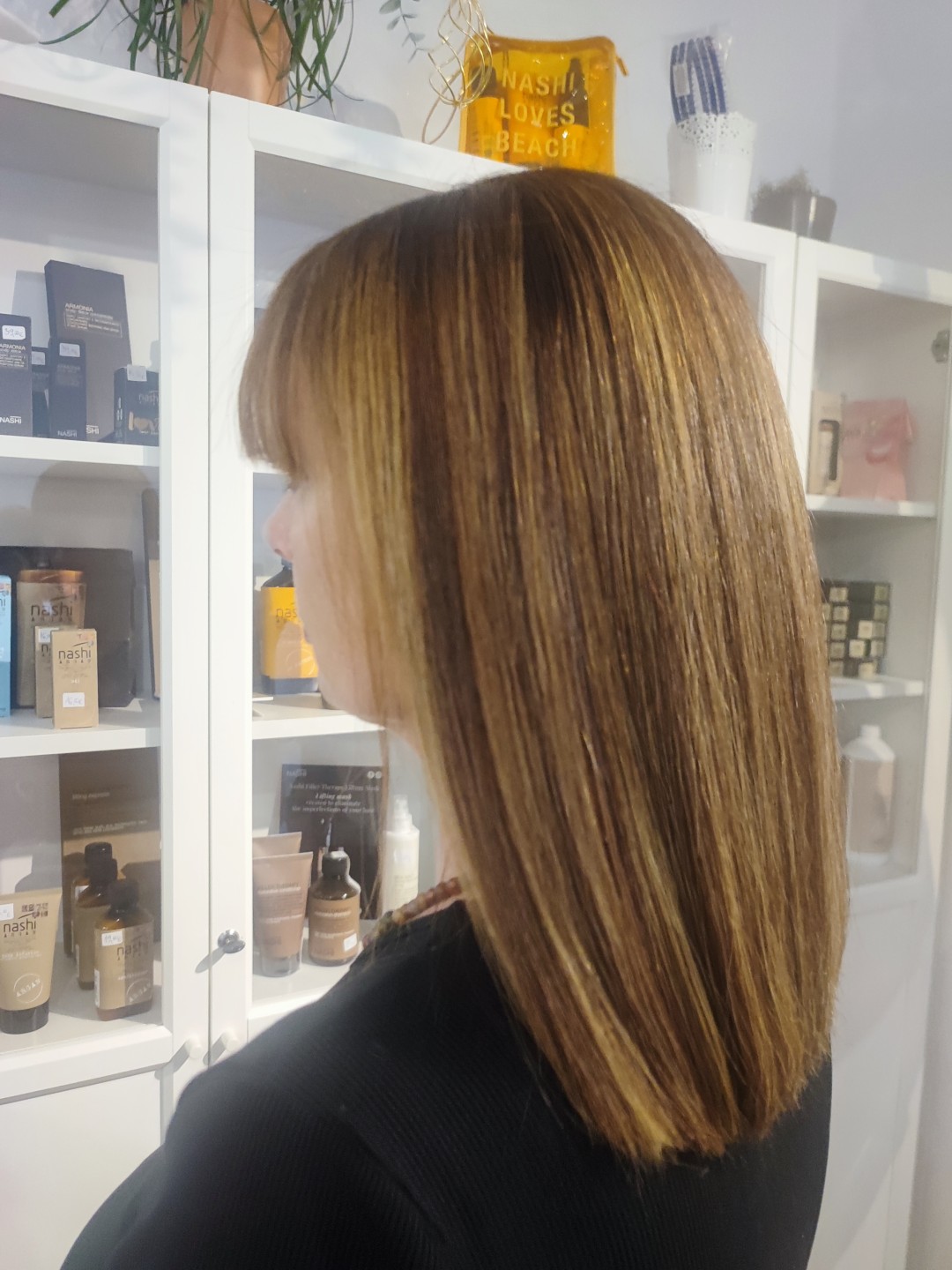 Glow Differently #zagreb Keratinski tretmani Keratinsko ravnanje kose - kosa srednje dužine