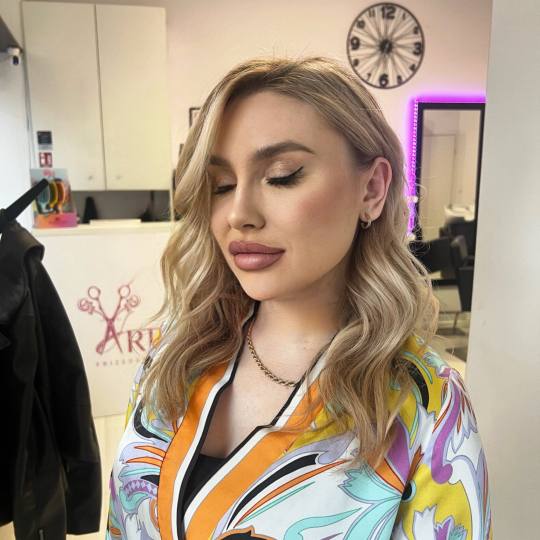 Studio Artep #zagreb Pramenovi Pramenovi na foliju + preljev - poluduga gusta kosa