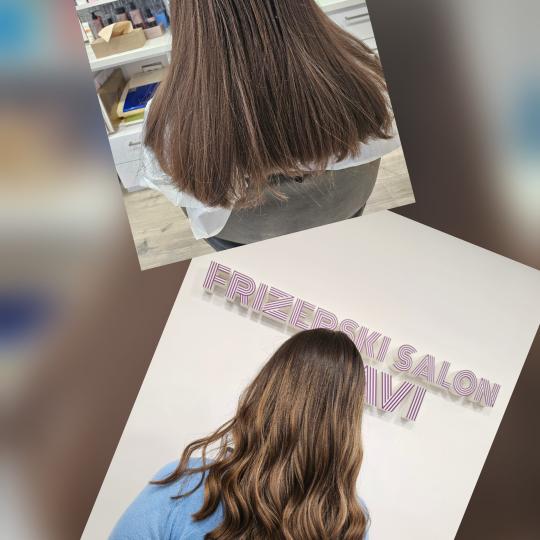 Anavi #zagreb Pramenovi Balayage + šišanje + frizura 2 - duga kosa