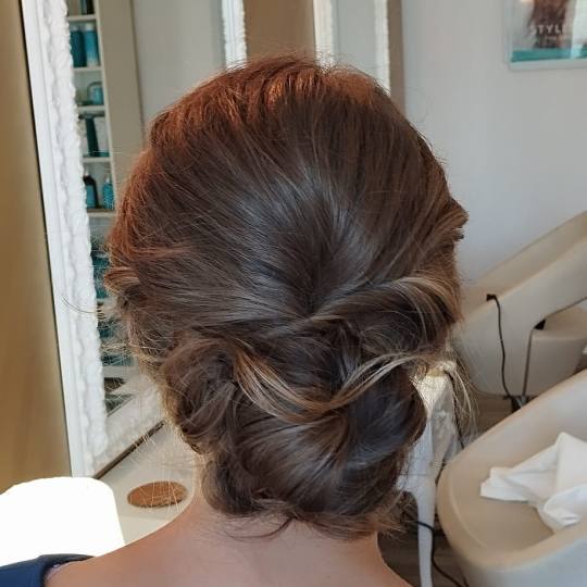 Hairlookboutique #zagreb Svečane i frizure za svadbu Svečana frizura - duga kosa
