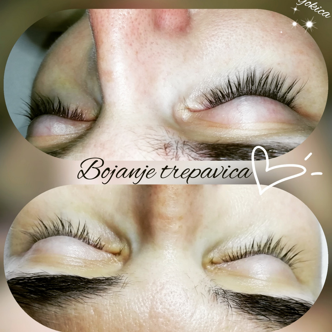 Bojanje trepavice - Salon Ljepote Šljokica,  Trepavice Lice Trepavice, , Gornja Dubrava