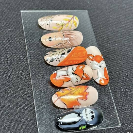 Beauty studio L #zagreb Ukrašavanje noktiju Nail art - jednostavan