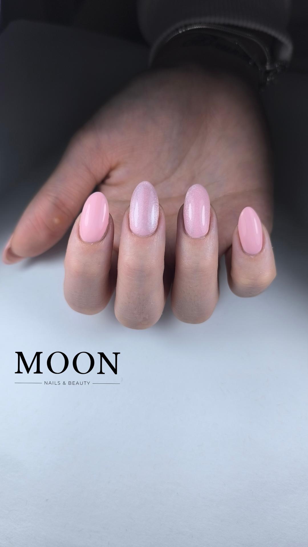 MOON Nails & Beauty #zagreb Ojačavanje noktiju Ojačavanje / korekcija prirodnih noktiju gelom - M dužina