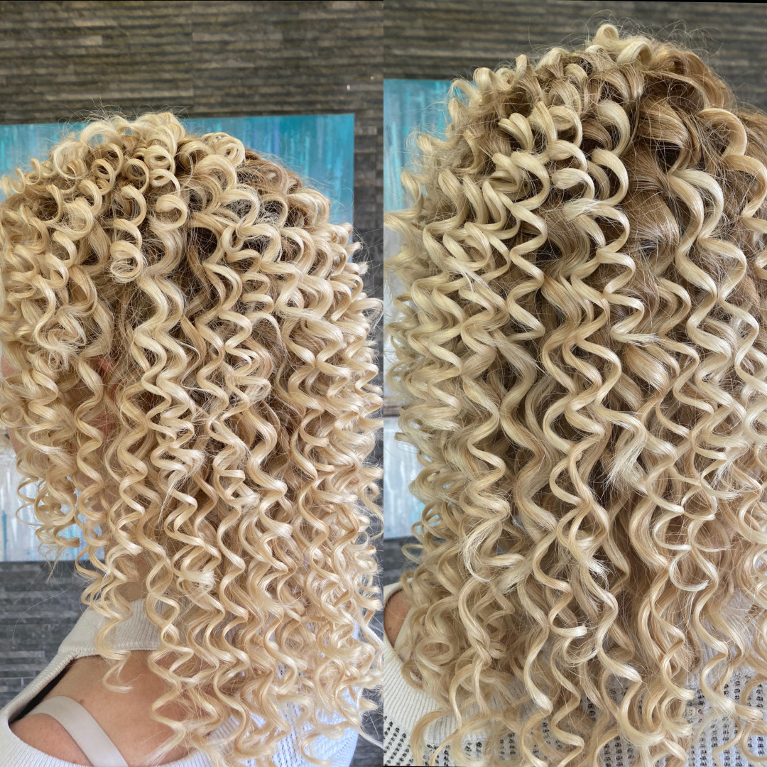 Timea #crikvenica Uvijanje, kovrče i valovi Pranje kose + kovrčanje (afro) - duga kosa