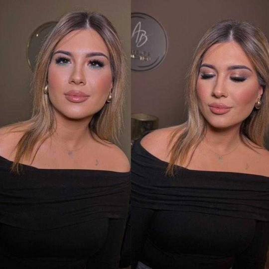 Daniva brow and beauty #zagreb Make-up / šminkanje Profesionalno šminkanje + umjetne trepavice sof