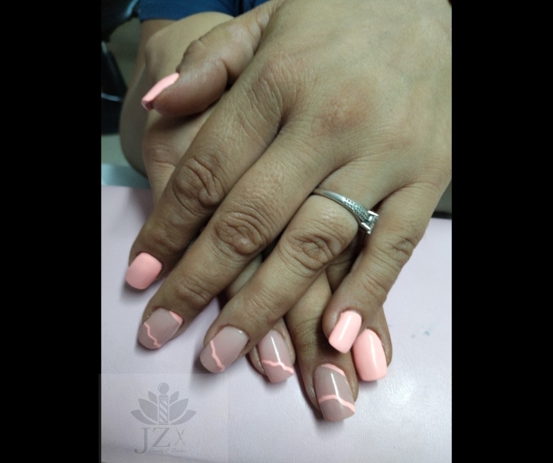 JZ Beauty & Barber #krapina Izlivanje noktiju Nadopuna noktiju - M dužina