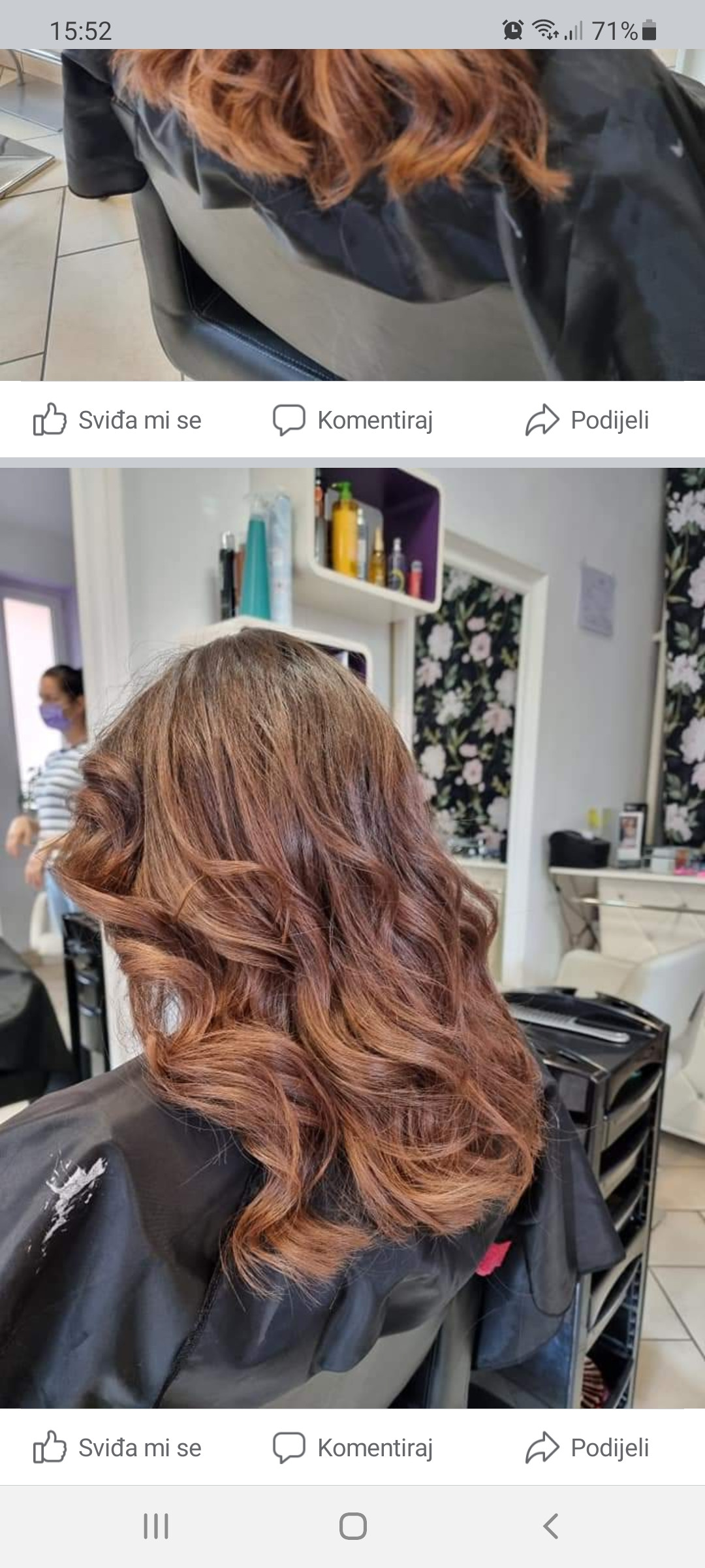 Studio HM #zagreb Bojanje kose Bojanje izrasta