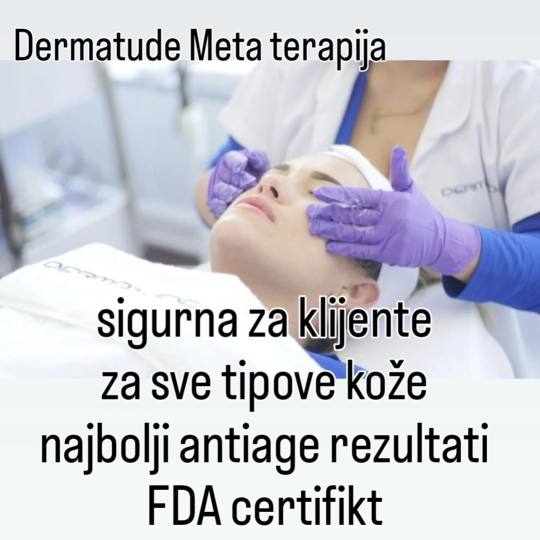 Antiage beauty room Lady Goga #zagreb Tretman lica Dermatude Meta terapija protiv bora