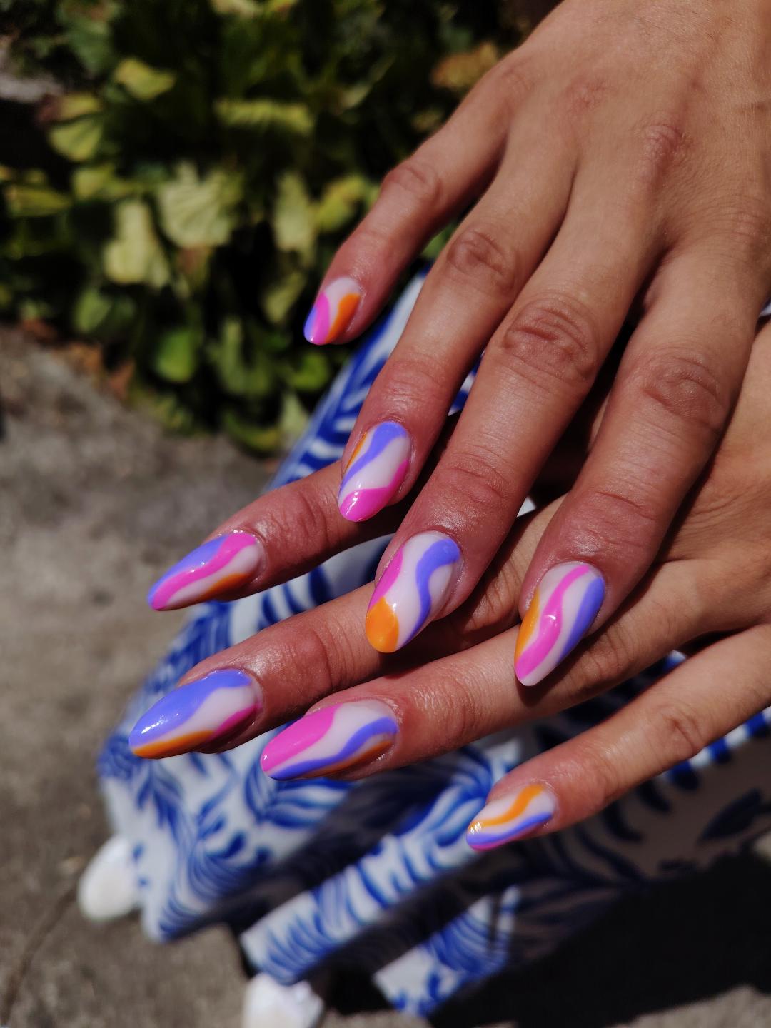 Empire Nails #zagreb Ukrašavanje noktiju Srednji nail art