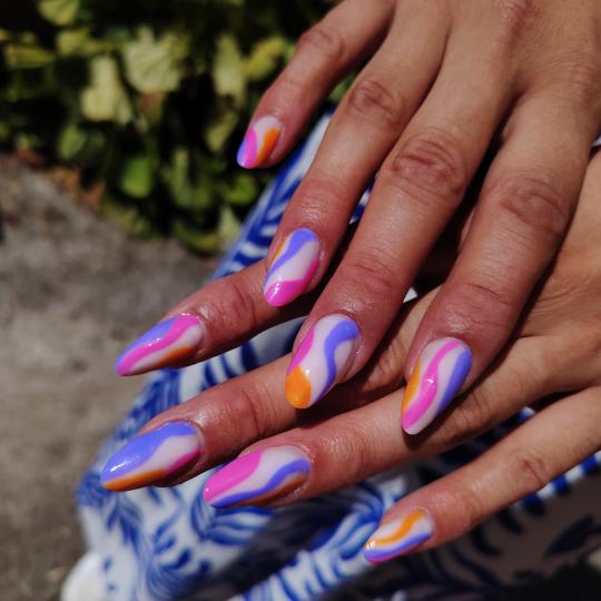 Empire Nails #zagreb Ukrašavanje noktiju Srednji nail art Ukrašavanje noktiju