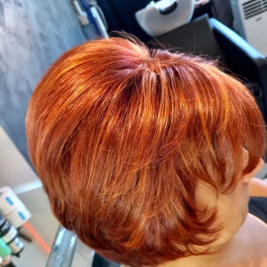 Vanderful #zagreb Pramenovi  Tehnika pramenova na parcijalnu dužinu kose sa bakreno crvenom podlogo