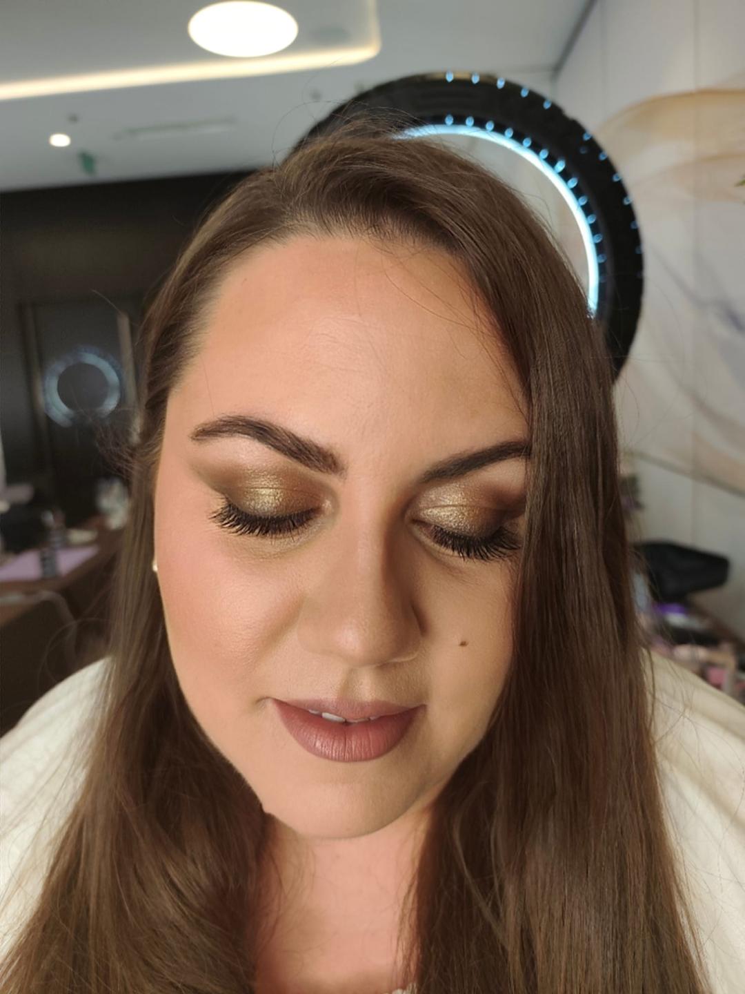 Ina Beauty Studio #rijeka Make-up / šminkanje Glam makeup + umjetne trepavice