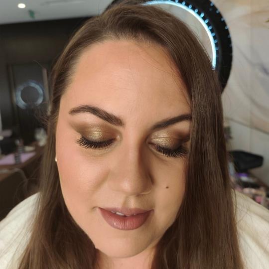 Ina Beauty Studio #rijeka Make-up / šminkanje Glam makeup + umjetne trepavice