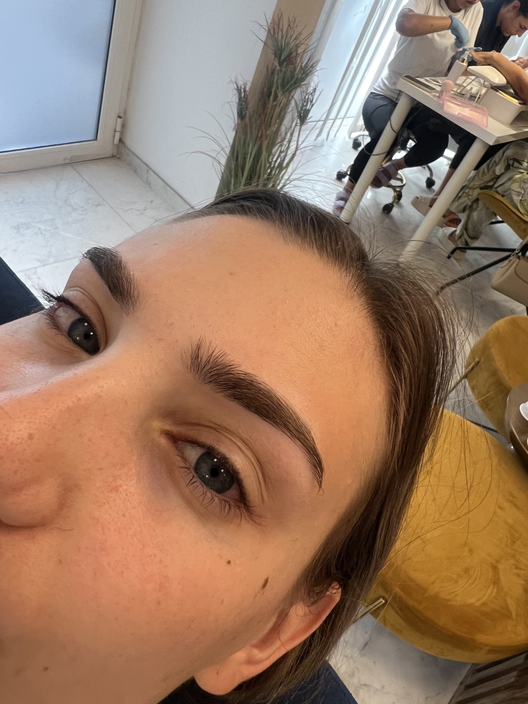 Valentina beauty #split Obrve Threading obrva