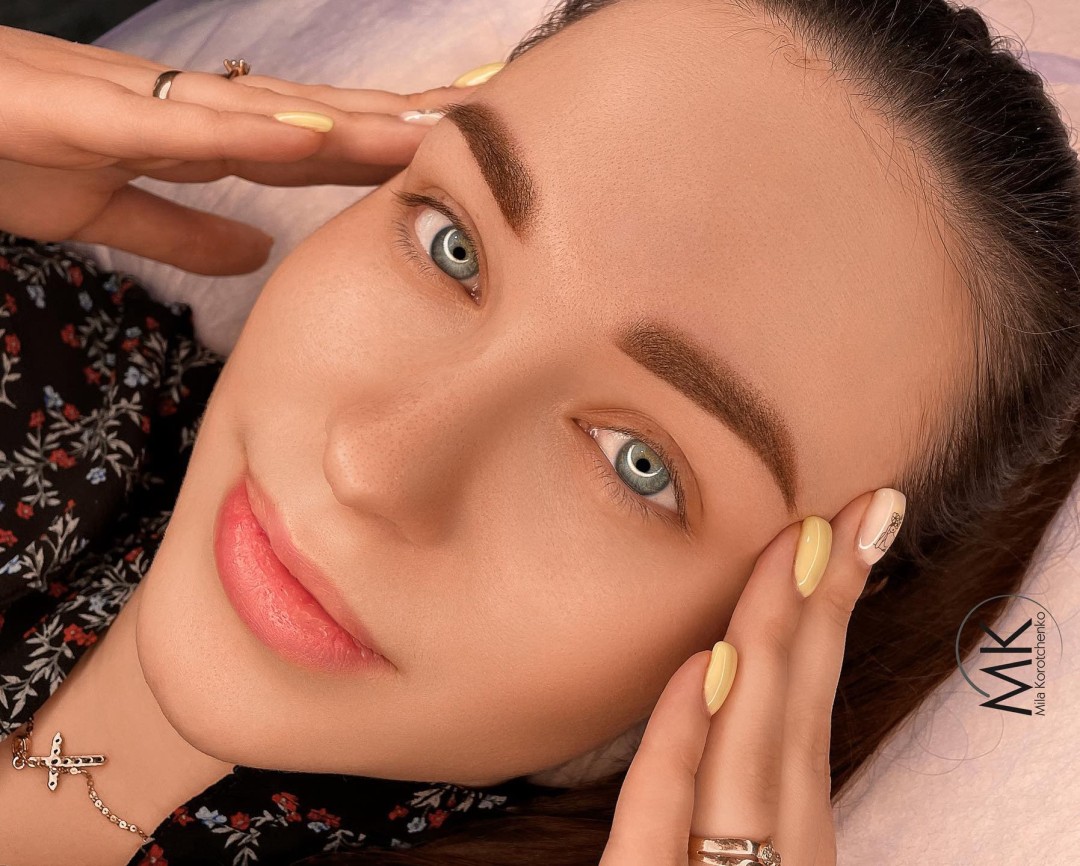 Brow Bar Permanent #zagreb Trajna šminka Puder obrve