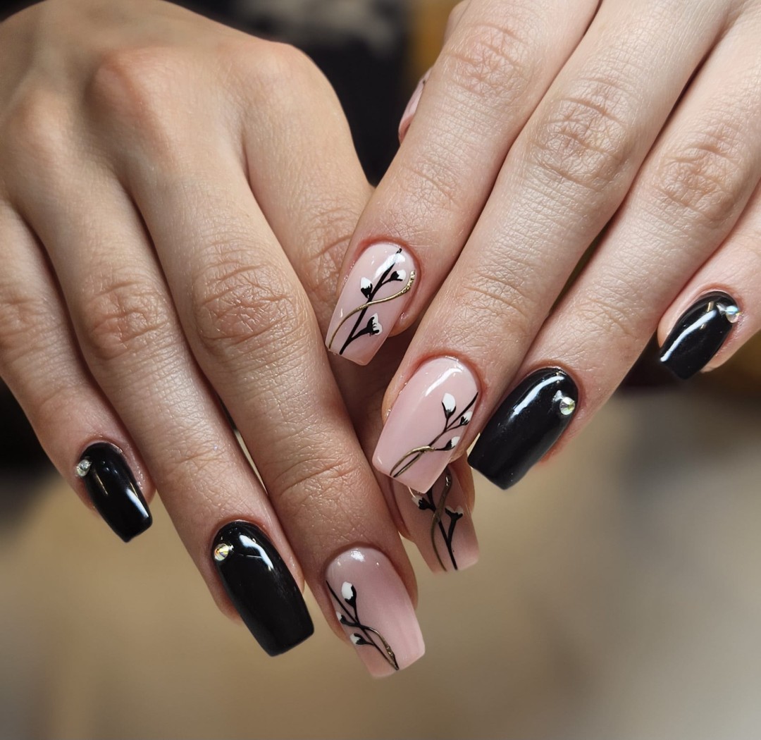 Luna Beauty studio #zagreb Nadogradnja noktiju Nadopuna gelom bez Nail arta (crtanja) vel.S,M