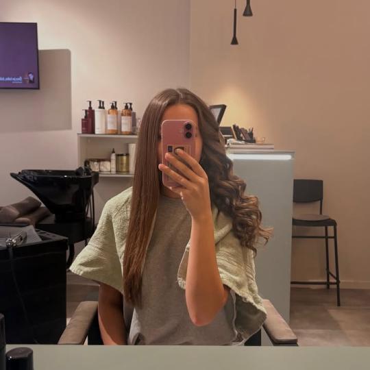 Atelier Irma #split Žensko šišanje Žensko šišanje + fen frizura - duga kosa