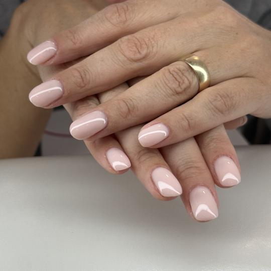 Naté Beauty Room #rijeka Nadogradnja noktiju Ugradnja noktiju - S dužina