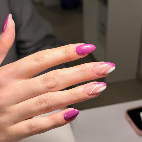 LoveGlam beauty studio #zagreb Manikura Ugradnja noktiju - S dužina