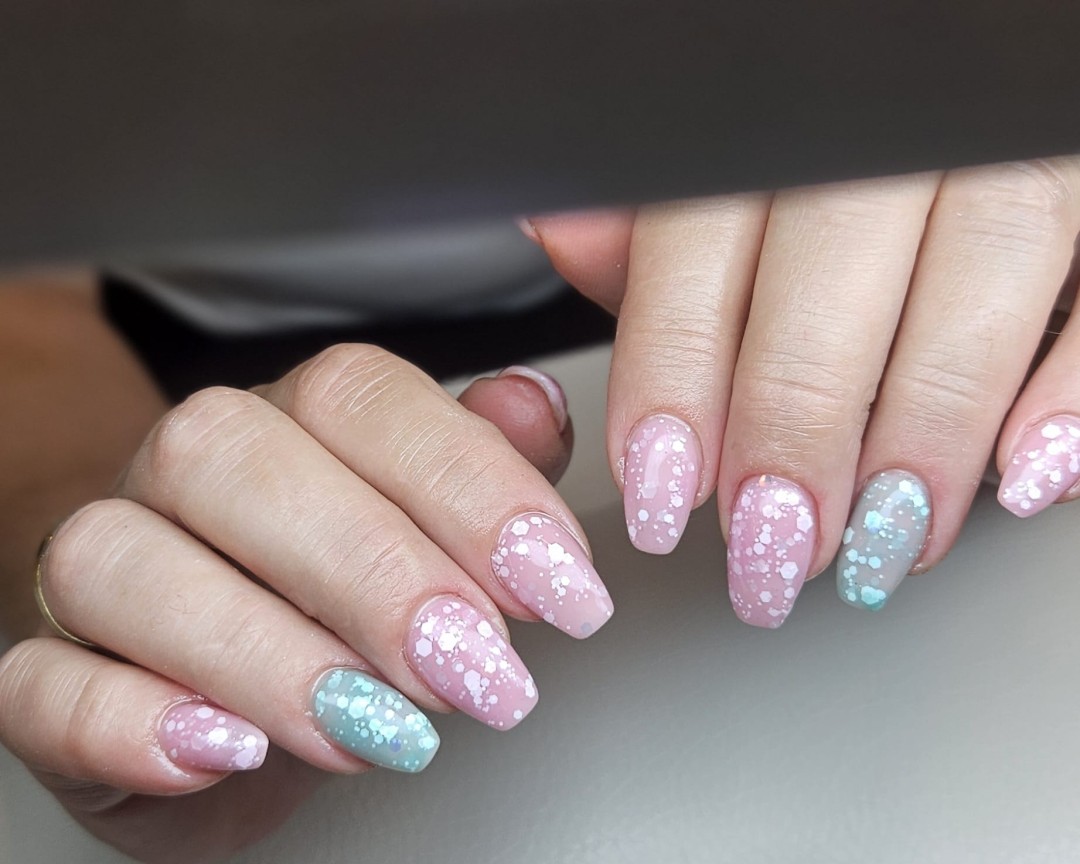 Luna Beauty studio #zagreb Nadogradnja noktiju Nadogradnja noktiju gelom bez Nail arta vel.S,M