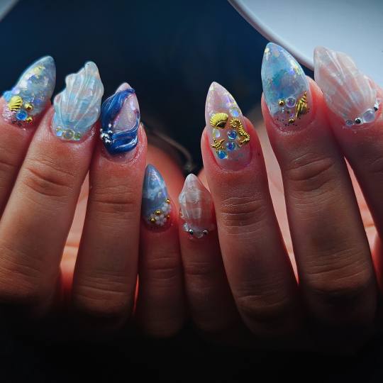 TINA NAIL ART STUDIO #velika-gorica Ukrašavanje noktiju Level HARD nail dizajn - full set