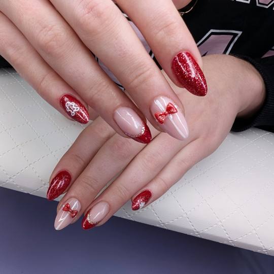 Nixi #rijeka Nadogradnja noktiju Gel ugradnja noktiju - S dužina