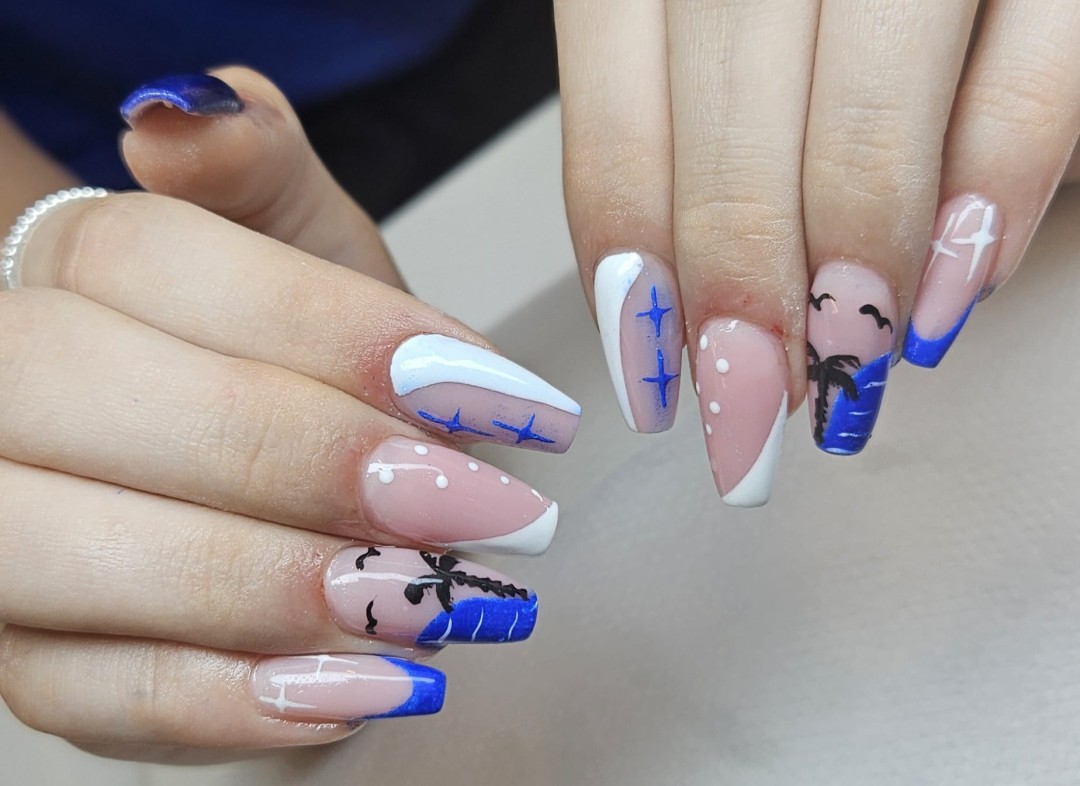 Luna Beauty studio #zagreb Nadogradnja noktiju Nadogradnja noktiju gelom bez Nail arta vel.S,M
