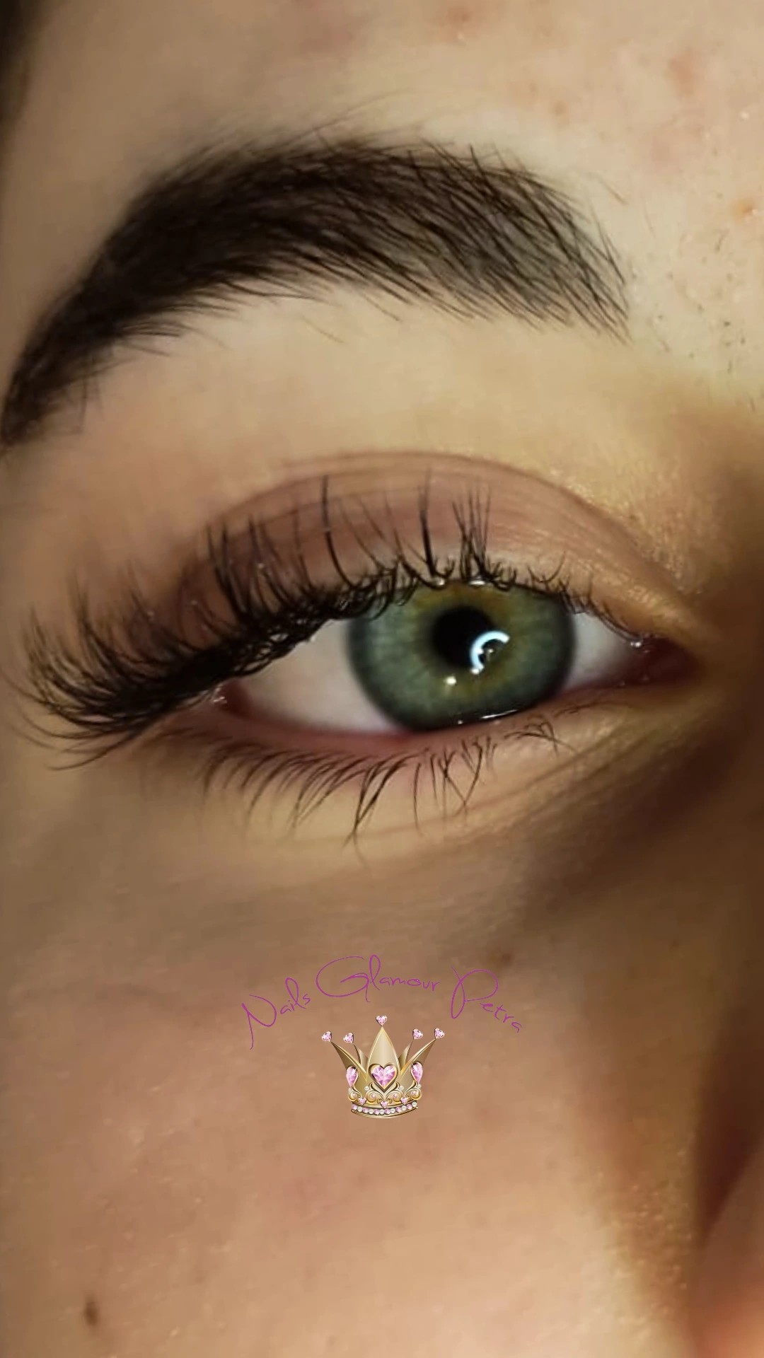 Nadopuna klasičnih trepavica - nakon 2 tjedna - Nails & Beauty Studio, Zagreb Nadogradnja trepavica Lice Nadogradnja trepavica, Zagreb, Novi Zagreb – istok