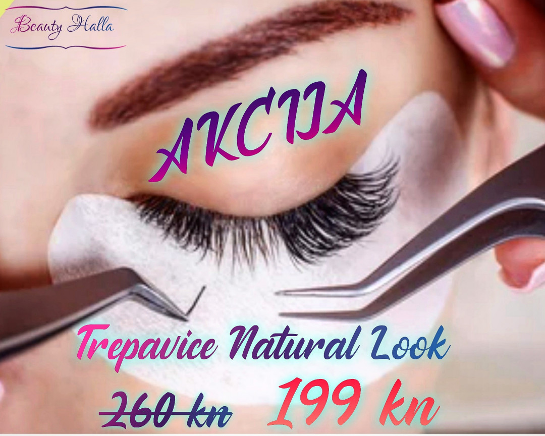 Beauty Halla #zagreb Nadogradnja trepavica