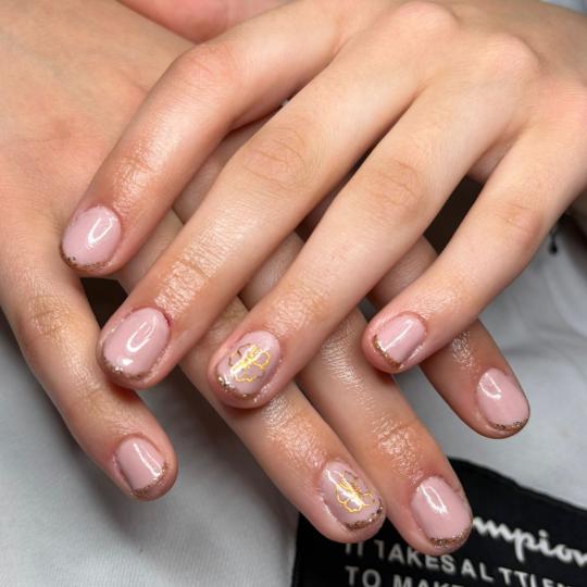 SolGabi #zlatar Gel lak Trajni lak - S dužina