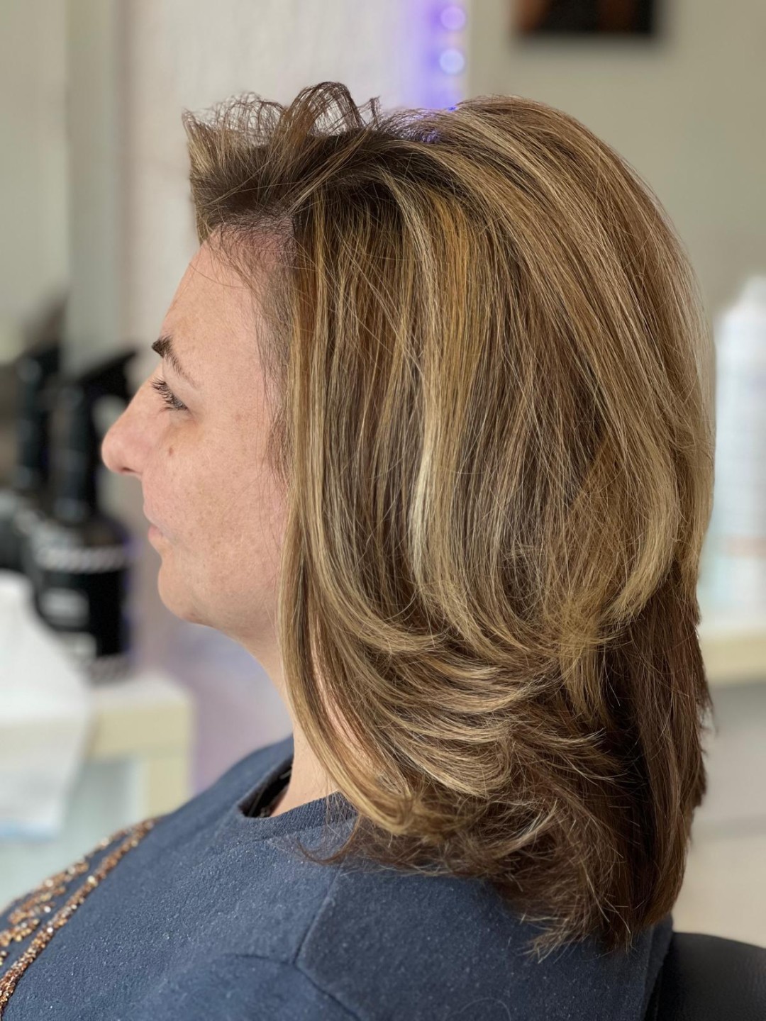 Fen frizura - poluduga kosa - Wikleraj & Frajeraj, Zagreb Feniranje i stiliziranje Frizerski saloni Feniranje i stiliziranje, Zagreb, Trešnjevka – jug