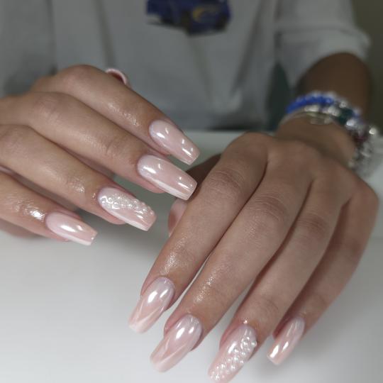 Tinails #zagreb Korekcija noktiju Nadopuna noktiju gelom - 3-6 dužina