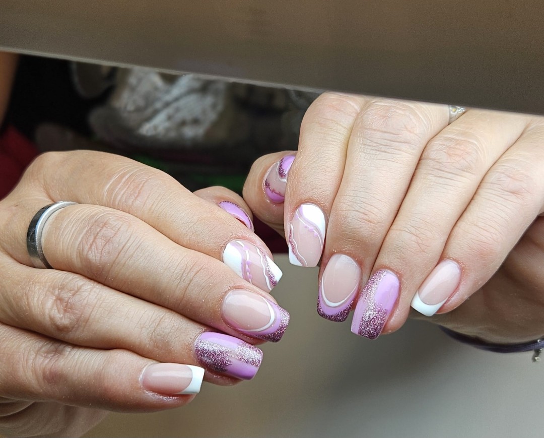 Luna Beauty studio #zagreb Nadogradnja noktiju Nadogradnja noktiju gelom bez Nail arta vel.S,M