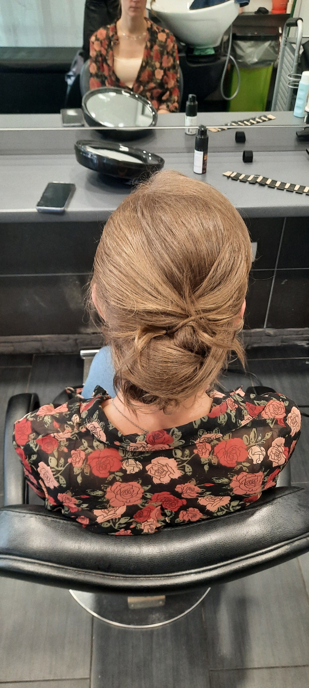 Studio Daniela #rijeka Svečane i frizure za svadbu Svečana frizura - poluduga kosa