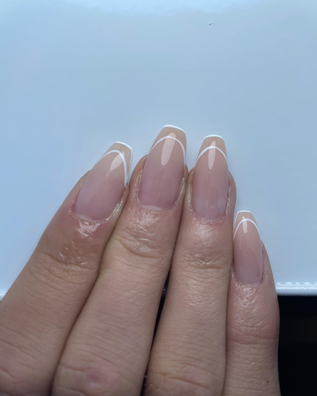 Beauty studio Maja #zagreb Nadogradnja noktiju Korekcija ugradnje noktiju - M dužina