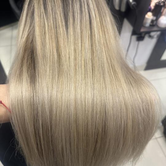 Briljantin #zagreb Ombre, sombre, balayage Balayage + preljev - duga kosa