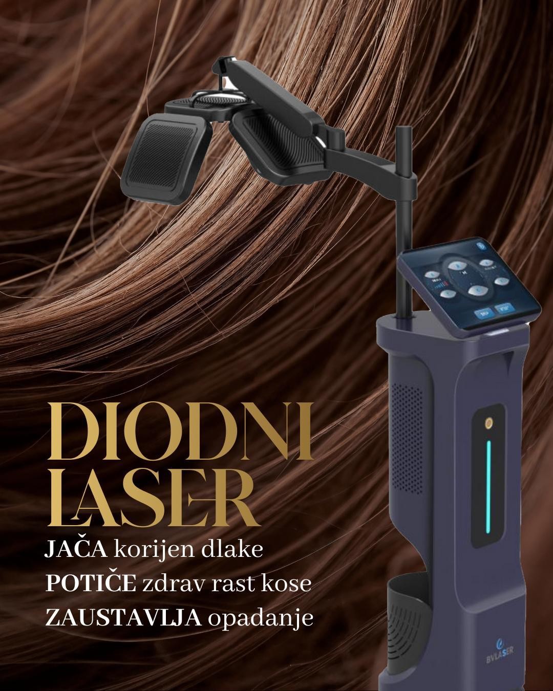 Una Victoria beauty concept #zadar Tretman rasta kose Tretman laserom za poticanje rasta kose