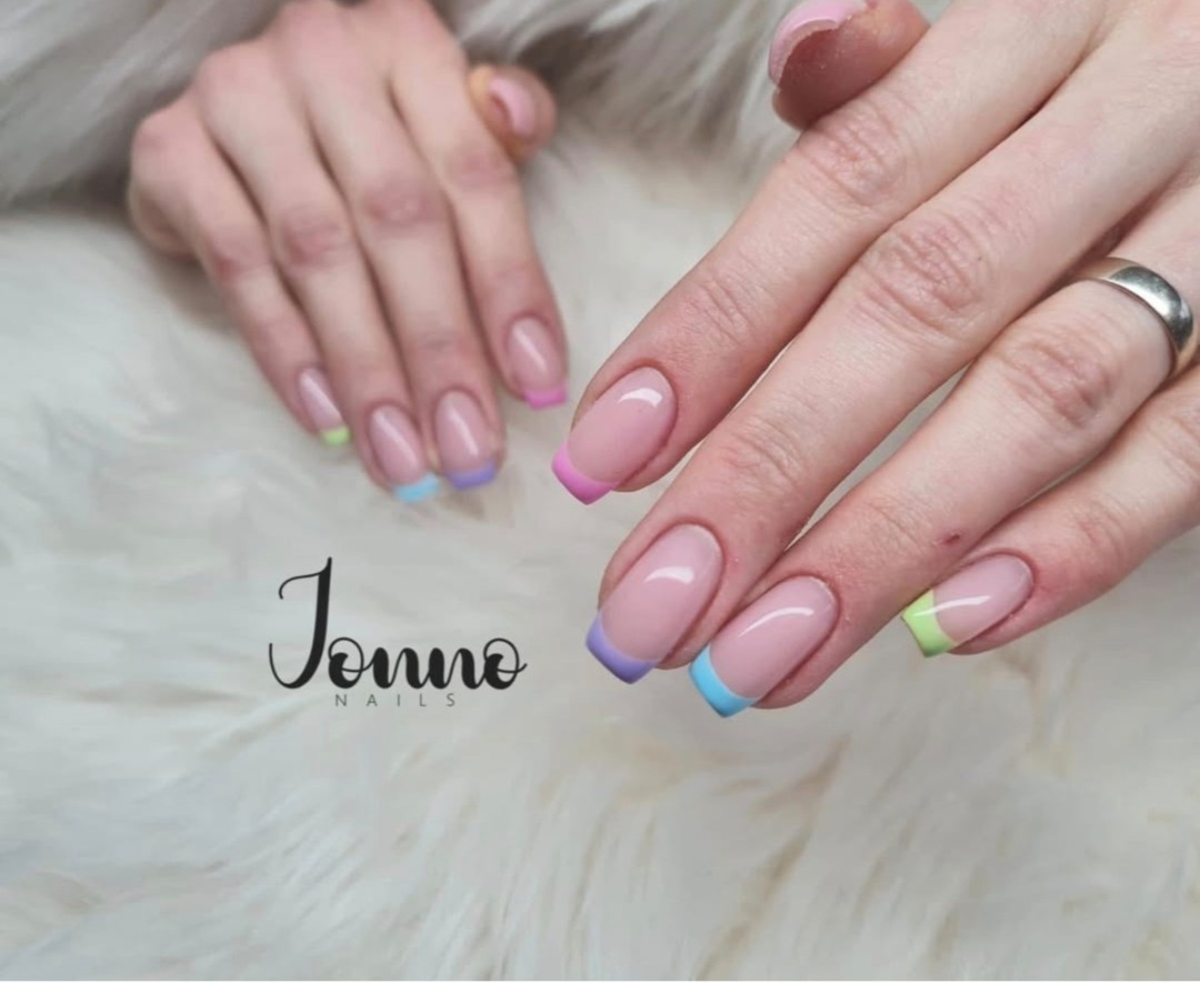 Jonno Nails #zagreb Korekcija noktiju Korekcija noktiju gelom - duzina 1