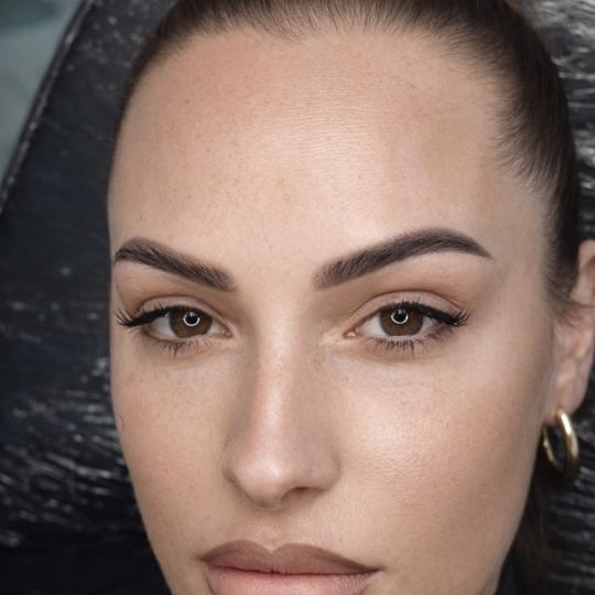 Josea beauty studio #zagreb Obrve Brow lift + korekcija obrva pincetom + bojanje obrva + 3D filer