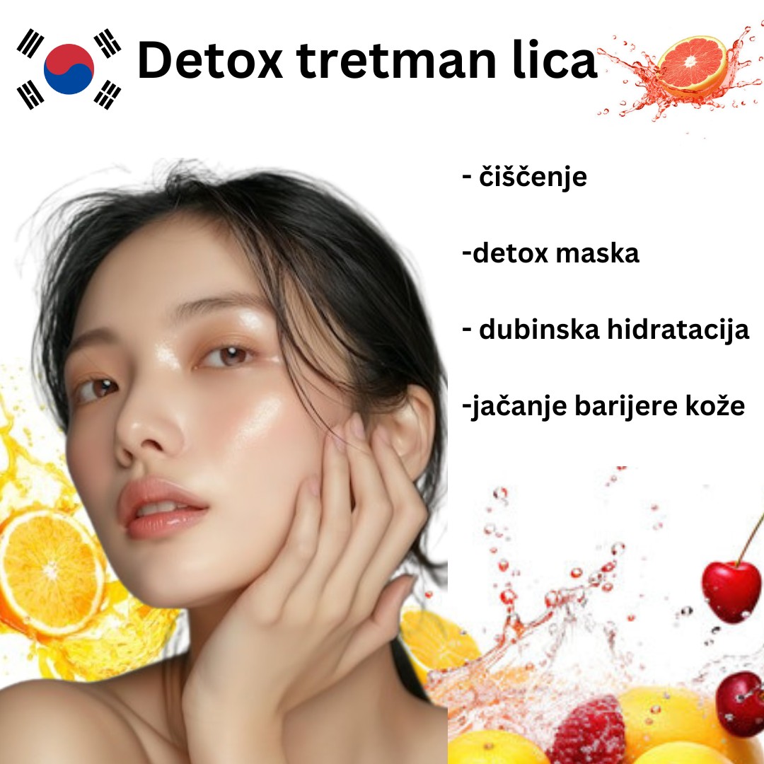 Beauty Studio Ariya #lovran Tretman lica DETOX tretman lica, za umornu i sivu kožu lica