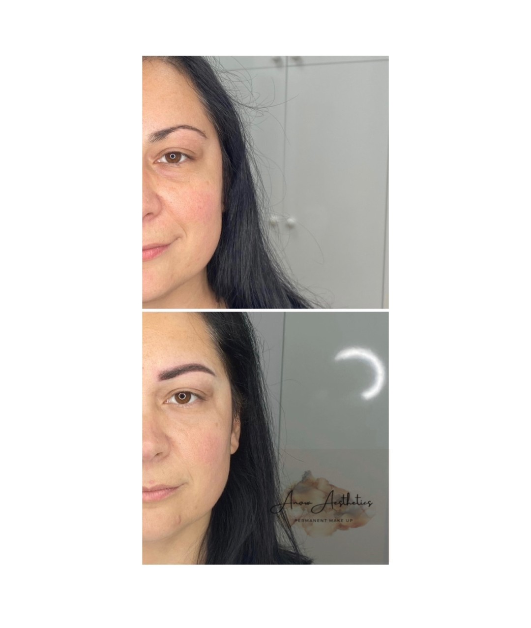 Anova Aesthetics #zagreb Trajna šminka Puder obrve