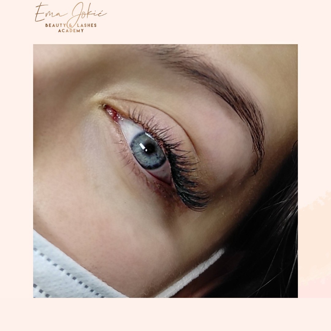 Ema Jokić Beauty & Lashes Academy #zagreb Trepavice Ugradnja trepavica