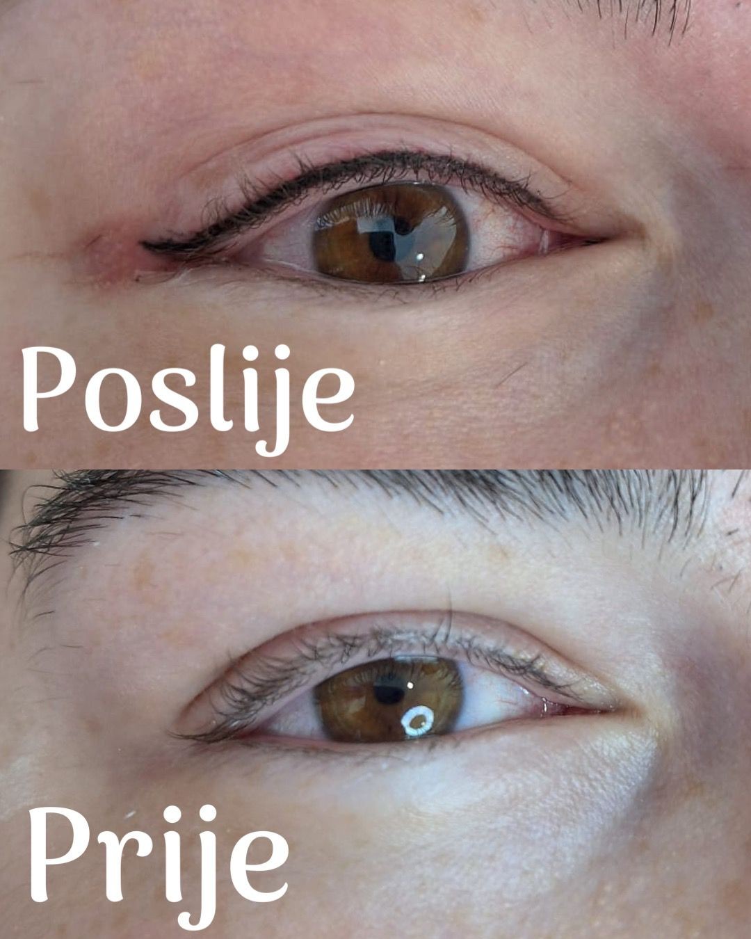 Bella #zagreb Trajna šminka Trajna šminka - eyeliner + korekcija