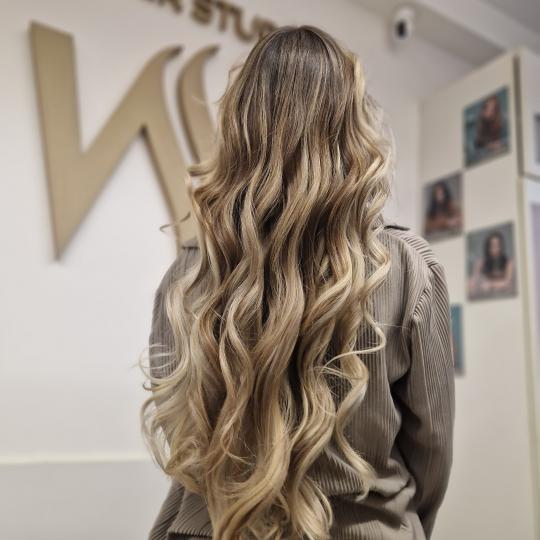 Frizerski salon W #zagreb Ombre, sombre, balayage Balayage - ekstra duga kosa