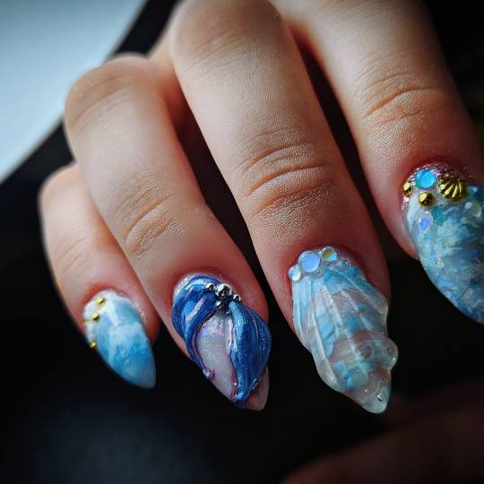 TINA NAIL ART STUDIO #velika-gorica Ukrašavanje noktiju Level HARD nail dizajn - full set