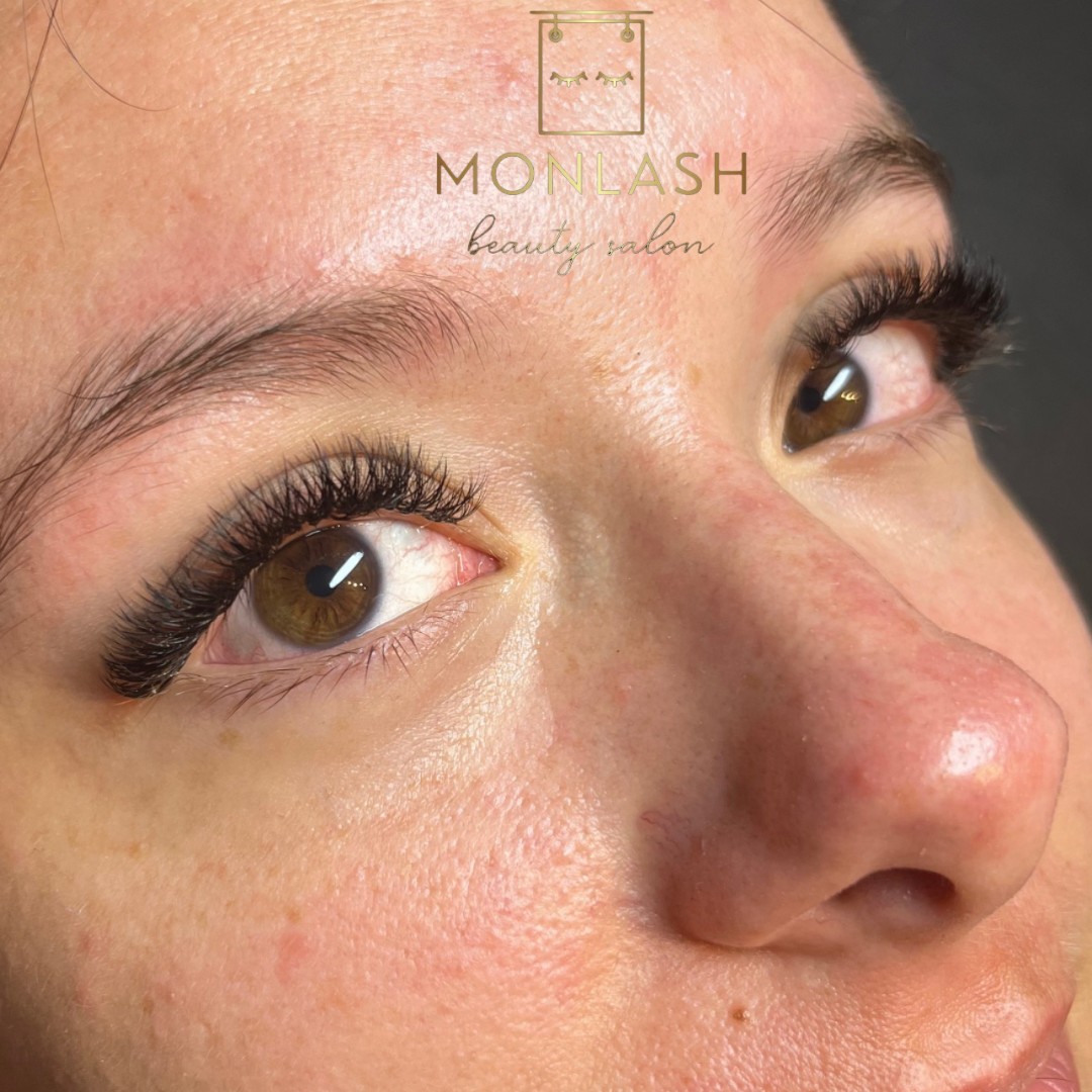 MonLash beauty salon #zagreb Nadogradnja trepavica Ugradnja volumenskih trepavica