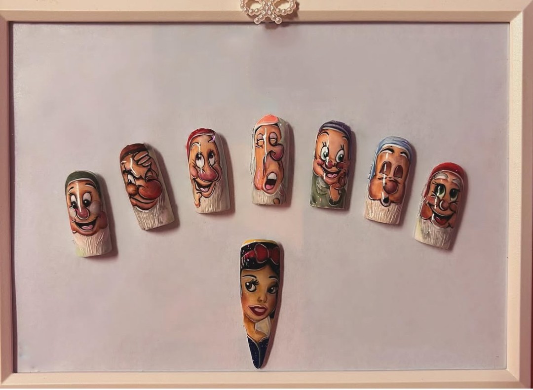 Nail art - složen - H nailschic, Zagreb Ukrašavanje noktiju Nokti Ukrašavanje noktiju, Zagreb, Stenjevec