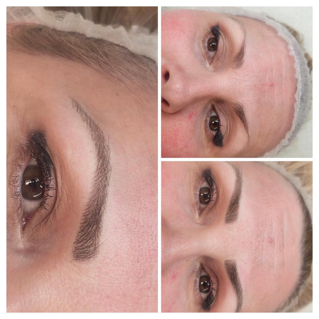 Cosmoderm & Centar Estetica #zagreb Trajna šminka Trajna šminka - iscrtavanje dlačica (hiper realistične obrve)