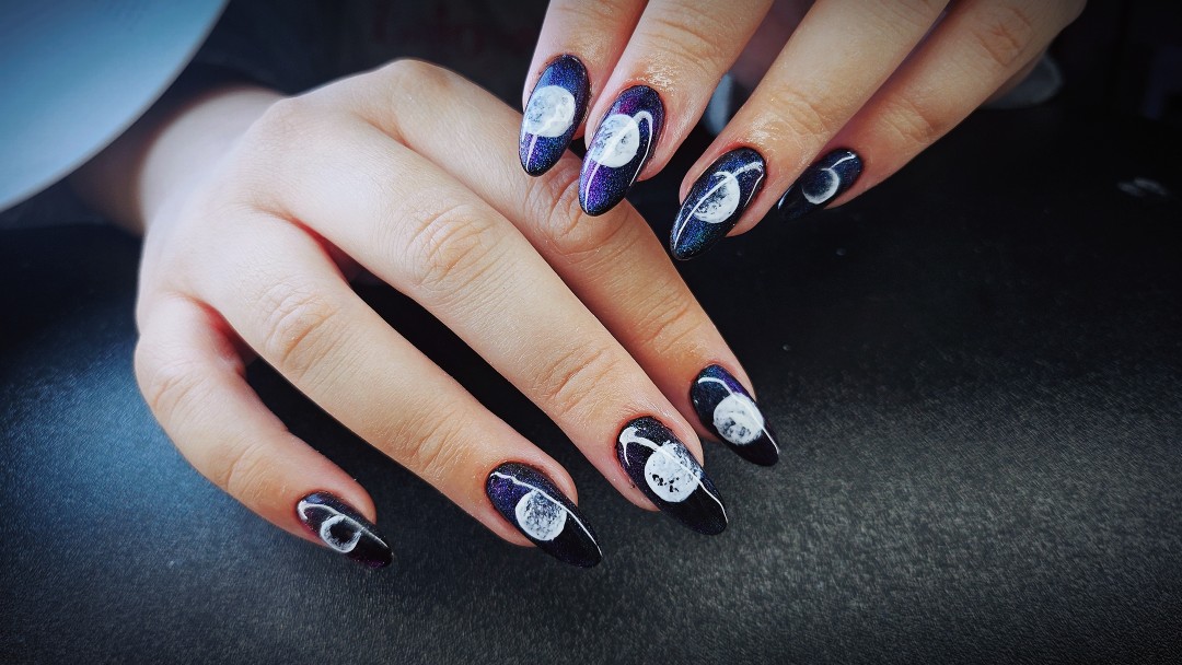 TINA NAIL ART STUDIO #velika-gorica Ukrašavanje noktiju Level MEDIUM nail dizajn - full set