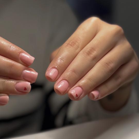 LoveGlam beauty studio #zagreb Manikura Ugradnja noktiju - S dužina